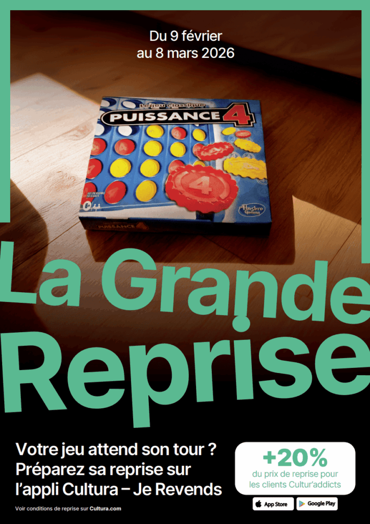 Affiche Campagne "La Grande Reprise" Cultura
