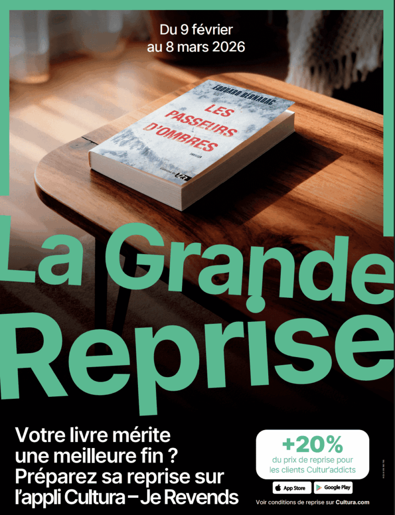 Affiche Campagne "La Grande Reprise" Cultura