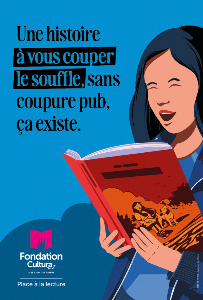 Affiche campagne Fondation - Cultura