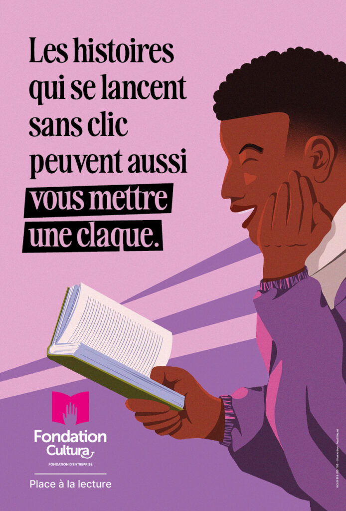 Affiche campagne Fondation - Cultura