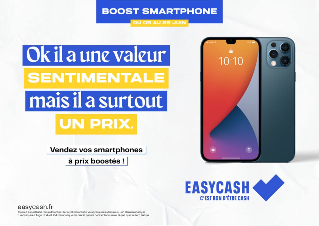 Affiche Boost Smatphone
